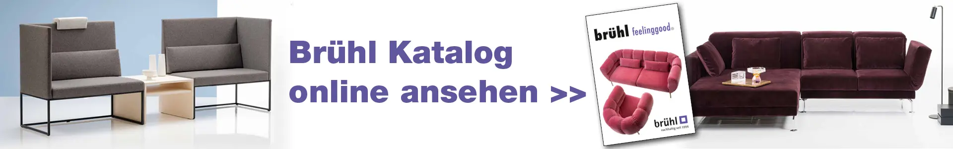 Brühl Katalog Banner